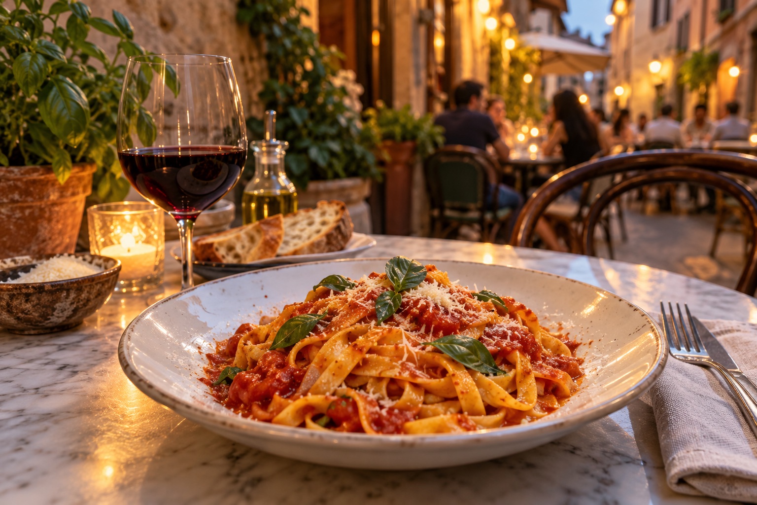 The trattoria